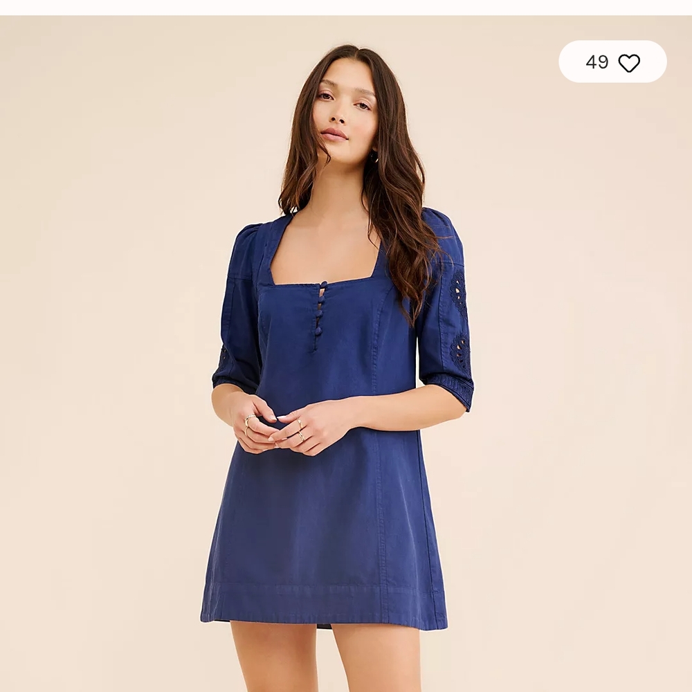 Bali-Hazel Hearts Mini Dress